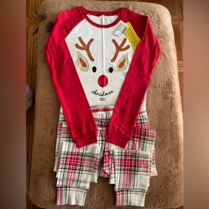 Brand new With tags - The childrens place Christmas PJ set size 14